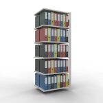 Anbauregal, Büro-Fachbodenregal Stecksystem...