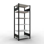 Grundregal, Büro-Fachbodenregal Stecksystem...