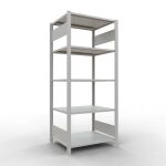 Grundregal, Büro-Fachbodenregal Stecksystem...