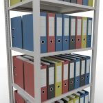 Grundregal, Büro-Fachbodenregal Stecksystem MULTIplus150, 1800 x 750 x 600 mm (HxBxT), 5 Fachböden, Längenriegel, RAL 7035 lichtgrau, ohne Mittelanschlag