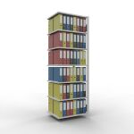 Anbauregal, Büro-Fachbodenregal Stecksystem...