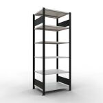 Grundregal, Büro-Fachbodenregal Stecksystem...