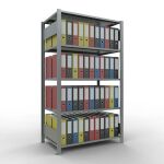 Grundregal, Büro-Fachbodenregal Stecksystem...