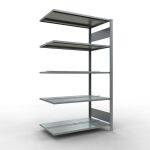 Anbauregal, Büro-Fachbodenregal Stecksystem...
