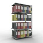 Anbauregal, Büro-Fachbodenregal Stecksystem...