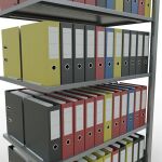 Anbauregal, Büro-Fachbodenregal Stecksystem MULTIplus150, 1800 x 1000 x 600 mm (HxBxT), 5 Fachböden, Längenriegel, verzinkt, mit Mittelanschlag