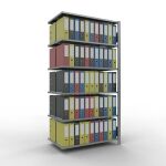 Anbauregal, Büro-Fachbodenregal Stecksystem...