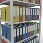 Grundregal, Büro-Fachbodenregal Stecksystem MULTIplus150, 1800 x 1000 x 600 mm (HxBxT), 5 Fachböden, Längenriegel, RAL 7035 lichtgrau, mit Mittelanschlag