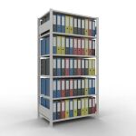 Grundregal, Büro-Fachbodenregal Stecksystem...