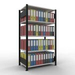 Grundregal, Büro-Fachbodenregal Stecksystem...