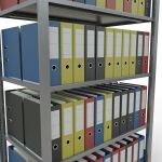 Grundregal, Büro-Fachbodenregal Stecksystem MULTIplus150, 1800 x 1000 x 600 mm (HxBxT), 5 Fachböden, Längenriegel, verzinkt, ohne Mittelanschlag