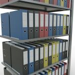 Anbauregal, Büro-Fachbodenregal Stecksystem MULTIplus150, 1800 x 1000 x 600 mm (HxBxT), 5 Fachböden, Längenriegel, verzinkt, ohne Mittelanschlag