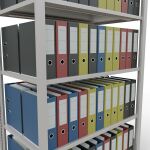 Grundregal, Büro-Fachbodenregal Stecksystem MULTIplus150, 1800 x 1000 x 600 mm (HxBxT), 5 Fachböden, Längenriegel, RAL 7035 lichtgrau, ohne Mittelanschlag