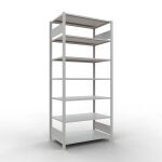 Grundregal, Büro-Fachbodenregal Stecksystem...