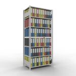 Grundregal, Büro-Fachbodenregal Stecksystem...