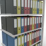 Anbauregal, Büro-Fachbodenregal Stecksystem MULTIplus150, 2000 x 1000 x 600 mm (HxBxT), 6 Fachböden, Längenriegel, RAL 7035 lichtgrau, ohne Mittelanschlag