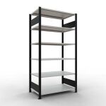 Grundregal, Büro-Fachbodenregal Stecksystem...