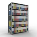 Grundregal, Büro-Fachbodenregal Stecksystem...