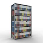 Grundregal, Büro-Fachbodenregal Stecksystem...
