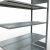 Anbauregal, Büro-Fachbodenregal Stecksystem MULTIplus150, 1800 x 1300 x 600 mm (HxBxT), 5 Fachböden, Längenriegel, verzinkt, mit Mittelanschlag