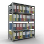 Grundregal, Büro-Fachbodenregal Stecksystem...