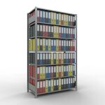 Grundregal, Büro-Fachbodenregal Stecksystem...