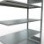 Anbauregal, Büro-Fachbodenregal Stecksystem MULTIplus150, 1800 x 1300 x 600 mm (HxBxT), 5 Fachböden, Längenriegel, verzinkt, ohne Mittelanschlag