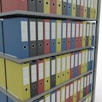 Anbauregal, Büro-Fachbodenregal Stecksystem MULTIplus150, 2300 x 1300 x 600 mm (HxBxT), 7 Fachböden, Längenriegel, verzinkt, ohne Mittelanschlag