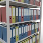 Grundregal, Büro-Fachbodenregal Stecksystem MULTIplus150, 1800 x 1300 x 600 mm (HxBxT), 5 Fachböden, Längenriegel, RAL 7035 lichtgrau, ohne Mittelanschlag