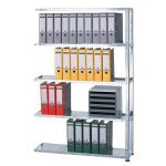 Anbauregal, Büro-Fachbodenregal Schraubsystem...