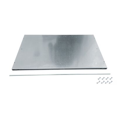 Zusatz-Fachboden MULTIplus150 1000 x 600, verzinkt, inkl. 4 Schrauben + Muttern und Mittelanschag