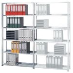 Grundregal, Büro-Fachbodenregal Schraubsystem...