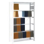 Anbauregal, Steck-Pendelhefterregal Zippel, 1800 x 750 x...