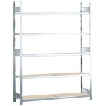 Grundregal, Weitspannregal WS 2000 mit Spanplatten, 3000...