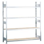 Grundregal, Weitspannregal WS 2000 mit Spanplatten, 2500...