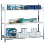 Grundregal, Weitspannregal WS 2000 mit Spanplatten, 2000...