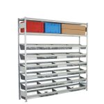 Grundregal, Weitspannregal WS 2000 mit Gitterkörben...