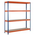 GR, Weitspannregal Z1 mit Spanplatten, 3048 x 2450 x 926...