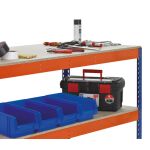 Z1-Packtisch mit Lagerebene, 990 x 2450 x 1230 mm,...