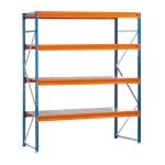 AR, Weitspannregal mit Stahlpaneelen W 100, 2500 x 1785 x...