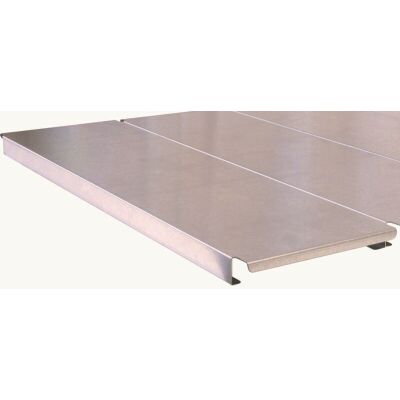 W 100-Stahlpaneel, 604x178 mm, verzinkt