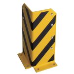 Rammschutzecke L-Form, H = 400 mm, gelb/schwarz