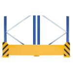 Rammschutzwand für Doppelregale, 400 x...