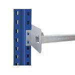 Palettenregal-Durchschubsicherung, 2700 mm, verzinkt,...