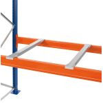 Tiefenauflage zur Querlagerung von Paletten, 1100 mm, verzinkt