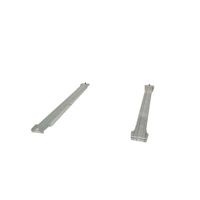 Tiefenauflagen mit aufgestellter Lasche, für Palettenregale mit Rahmentiefe 1100 mm, verzinkt