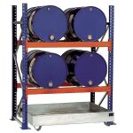 Grundregal, Fassregal, 2000 x 1350 x 800 mm (HxBxT),...