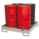 Fasspalette 345 x 1240 x 800 mm, verzinkt, für 2...