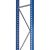 Palettenregal-Ständerrahmen S645-B25, unmontiert, 5000x800 mm, blau/verzinkt