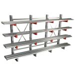 K 3000 Komplettregal, einseitig, 2500 x 1300 x 400 mm,...